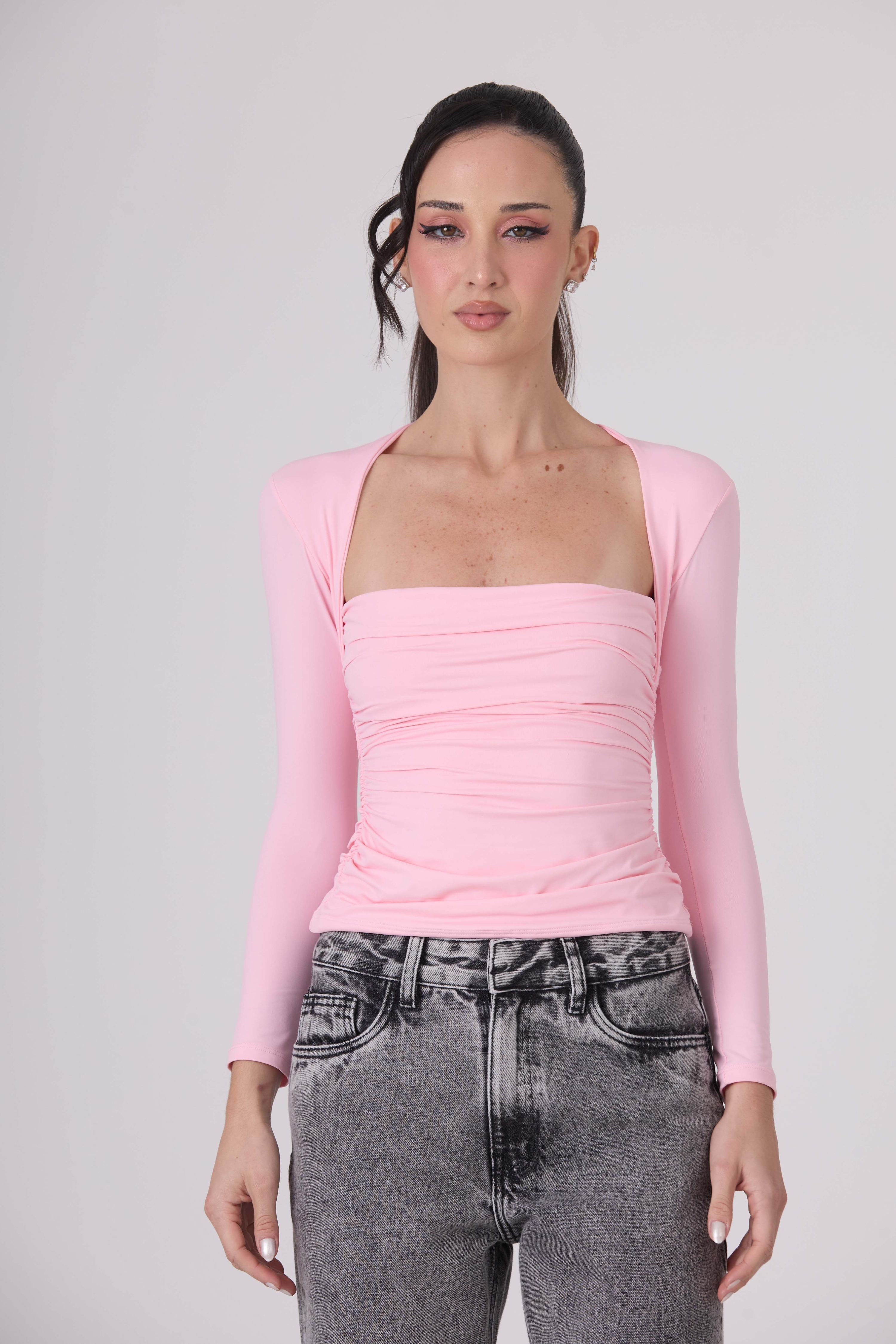 Blusa Olimpia Rosa Candy